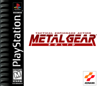 Metal Gear Solid Playstation  box art
