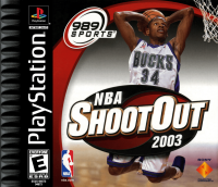 NBA ShootOut 2003 Playstation US box art