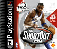 NBA Shootout 2004 Playstation US box art