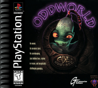 Oddworld Abes Oddysee Playstation US box art