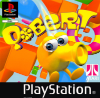 Q*Bert PAL Playstation PAL box art
