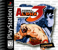 Street Fighter Alpha 3 Playstation  box art