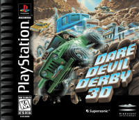 Supersonic Racers PAL Playstation  box art