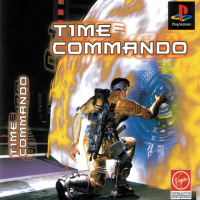 Time Commando JP Playstation  box art