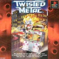Twisted Metal PAL Playstation PAL box art