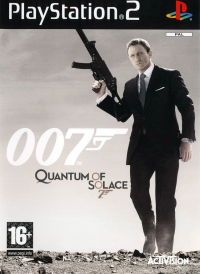 007 Quantum of Solace PAL Playstation 2 PAL box art