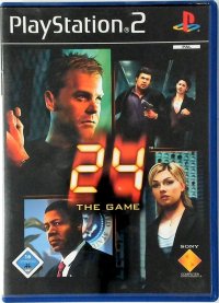 24 the Game PAL Playstation 2  box art