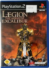 Legion Legend of Excalibur PAL Playstation 2  box art