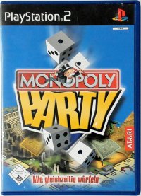 Monopoly Party PAL Playstation 2  box art