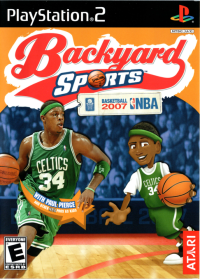 Backyard Basketball 2007 Playstation 2 US box art