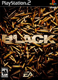 Black Playstation 2 US box art
