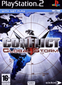 Conflict: Global Storm PAL Playstation 2 box art