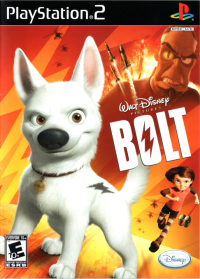 Disney Bolt PAL Playstation 2 PAL box art
