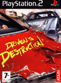 Driven to Destruction PAL Playstation 2  box art