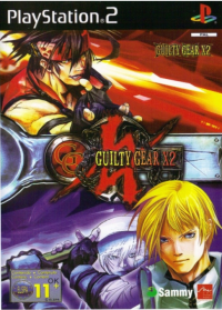 Guilty Gear X2 PAL Playstation 2  box art