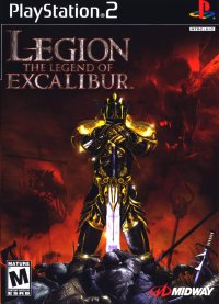 Legion Legend of Excalibur Playstation 2 US box art