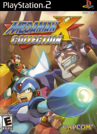 Mega Man X Collection Playstation 2  box art