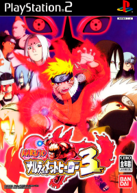 Naruto: Narutimate Hero 3 JP Playstation 2  box art