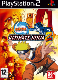 Naruto Ultimate Ninja 2 PAL Playstation 2 box art
