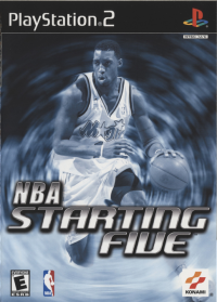 NBA Starting Five JP Playstation 2  box art