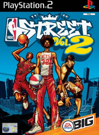 NBA Street Vol 2 PAL Playstation 2 PAL box art