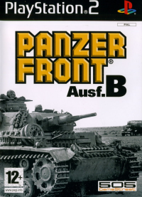 Panzer Front Ausf B PAL Playstation 2  box art