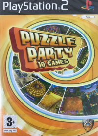 Puzzle Party PAL Playstation 2 box art