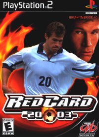 Red Card 2003 Playstation 2 US box art