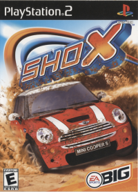 Shox: Rally Reinvented PAL Playstation 2  box art