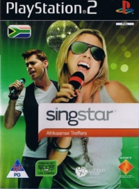 Singstar Afrikaanse Treffers PAL Playstation 2 PAL box art