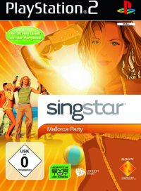 SingStar Mallorca Party PAL Playstation 2 box art