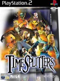 TimeSplitters PAL Playstation 2  box art