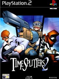 TimeSplitters 2 PAL Playstation 2  box art