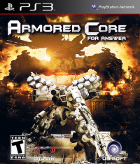 Armored Core: For Answer JP Playstation 3 JP box art