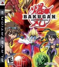 Bakugan Battle Brawlers Playstation 3 US box art