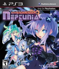 Hyperdimension Neptunia Playstation 3 US box art