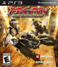 MX vs. ATV Supercross Playstation 3 US box art