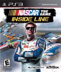 NASCAR The Game: Inside Line Playstation 3 US box art