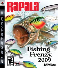 Rapala Fishing Frenzy 2009 Playstation 3 US box art