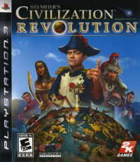 Sid Meier's Civilization Revolution PAL Playstation 3 PAL box art