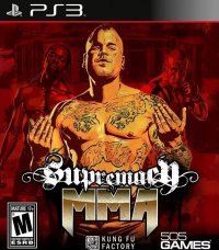 Supremacy MMA Playstation 3 US box art