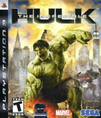 The Incredible Hulk Asian English Playstation 3  box art