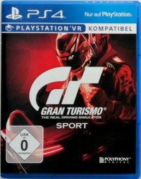 Gran Turismo Sport PAL Playstation 4  box art
