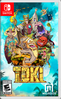 Toki PAL Playstation 4  box art