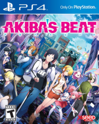 Akiba's Beat Playstation 4 US box art