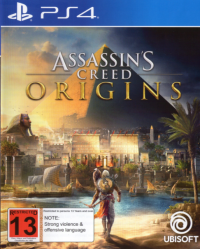 Assassin's Creed: Origins Playstation 4  box art