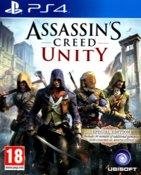 Assassin's Creed: Unity Playstation 4 box art