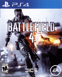 Battlefield 4 Playstation 4 US box art