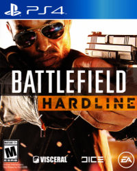 Battlefield Hardline Playstation 4 US box art