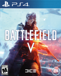 Battlefield V Playstation 4 US box art